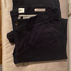 3 Pairs of Men's Every Wear Slim Fit Chino Pants